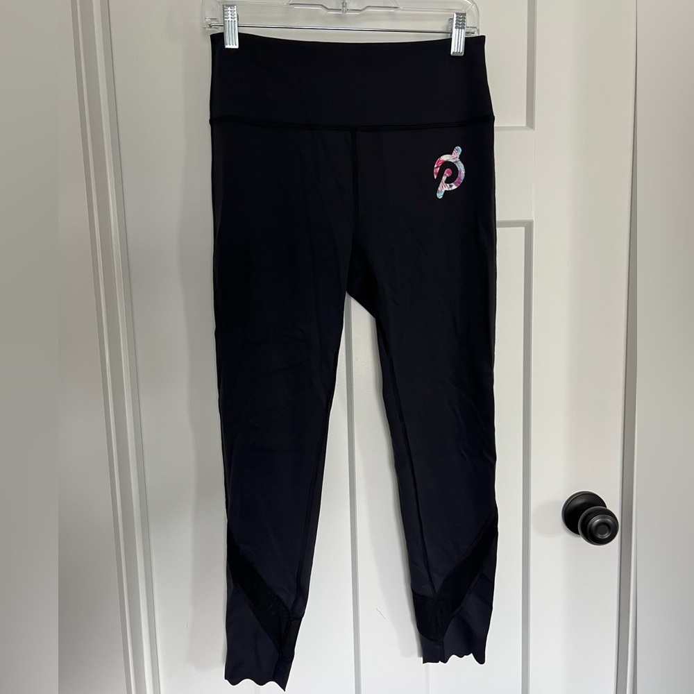 Peloton: Classic Logo Leggings Navy: Size Large
